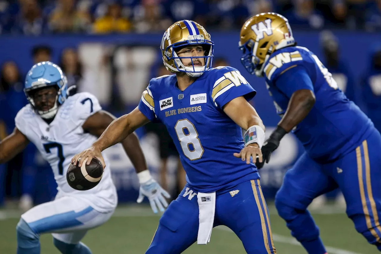 Blue Bombers can clinch first in West with win, tie against Alouettes