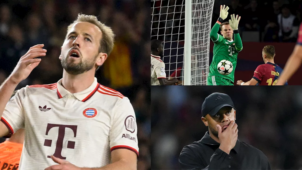 Bayern Munich player ratings vs Barcelona: Manuel Neuer, what is wrong with you?! Goalkeeper drops disaster-class with Harry Kane unable to save sorry colleagues in Champions League humiliation