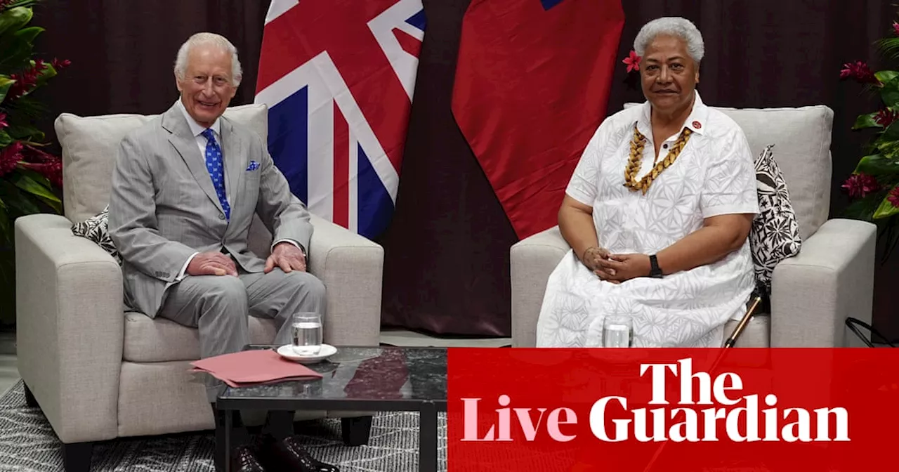 Australia news live: Commonwealth summit begins in Samoa with UK playing down reparations issue