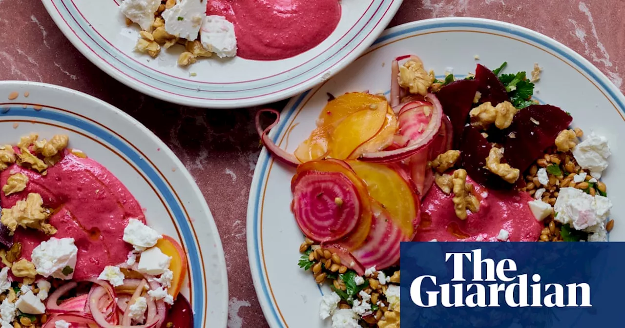 Ravinder Bhogal’s buddha bowl recipes: pickled beets, giant couscous and tuna, cauli and jammy eggs