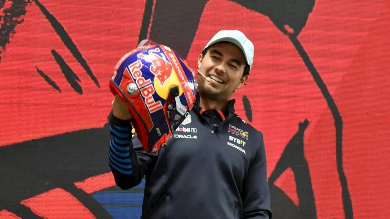 GP de México: Checo Pérez presenta el casco que usará en el Autódromo Hermanos Rodríguez