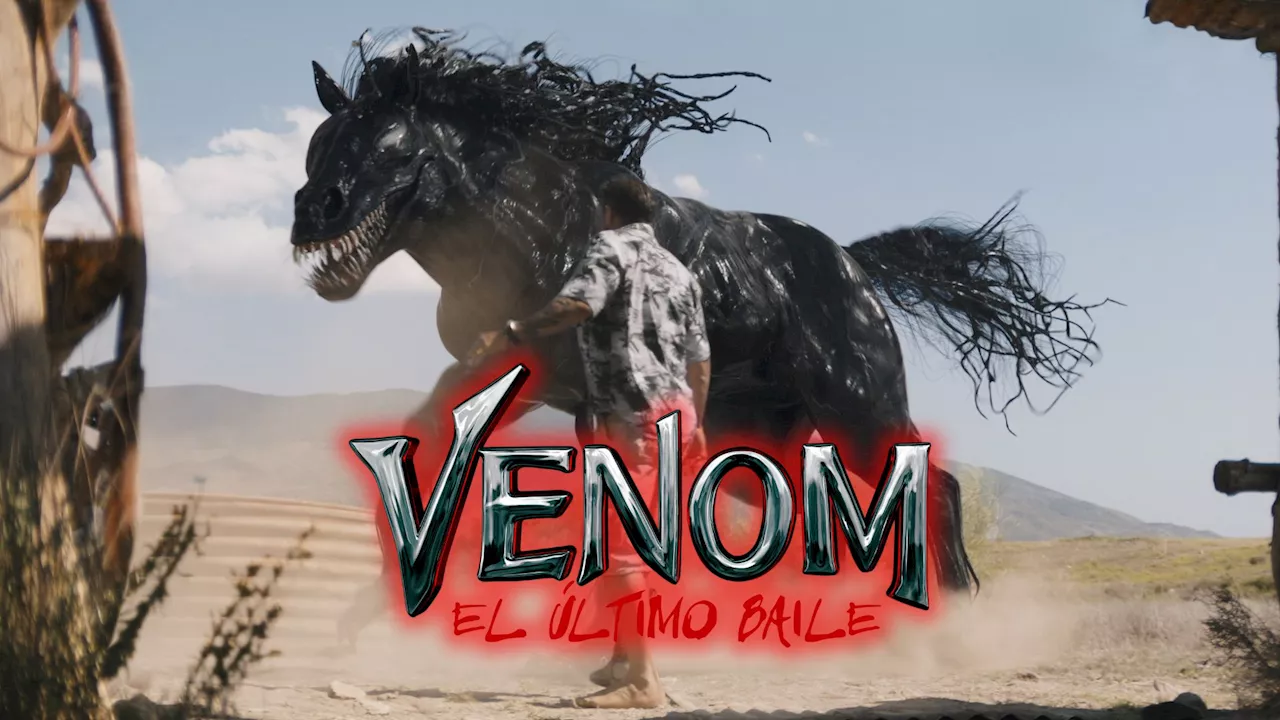 Mira la transformación de Venom en caballo en este clip exclusivo de ‘Venom: El Último Baile’