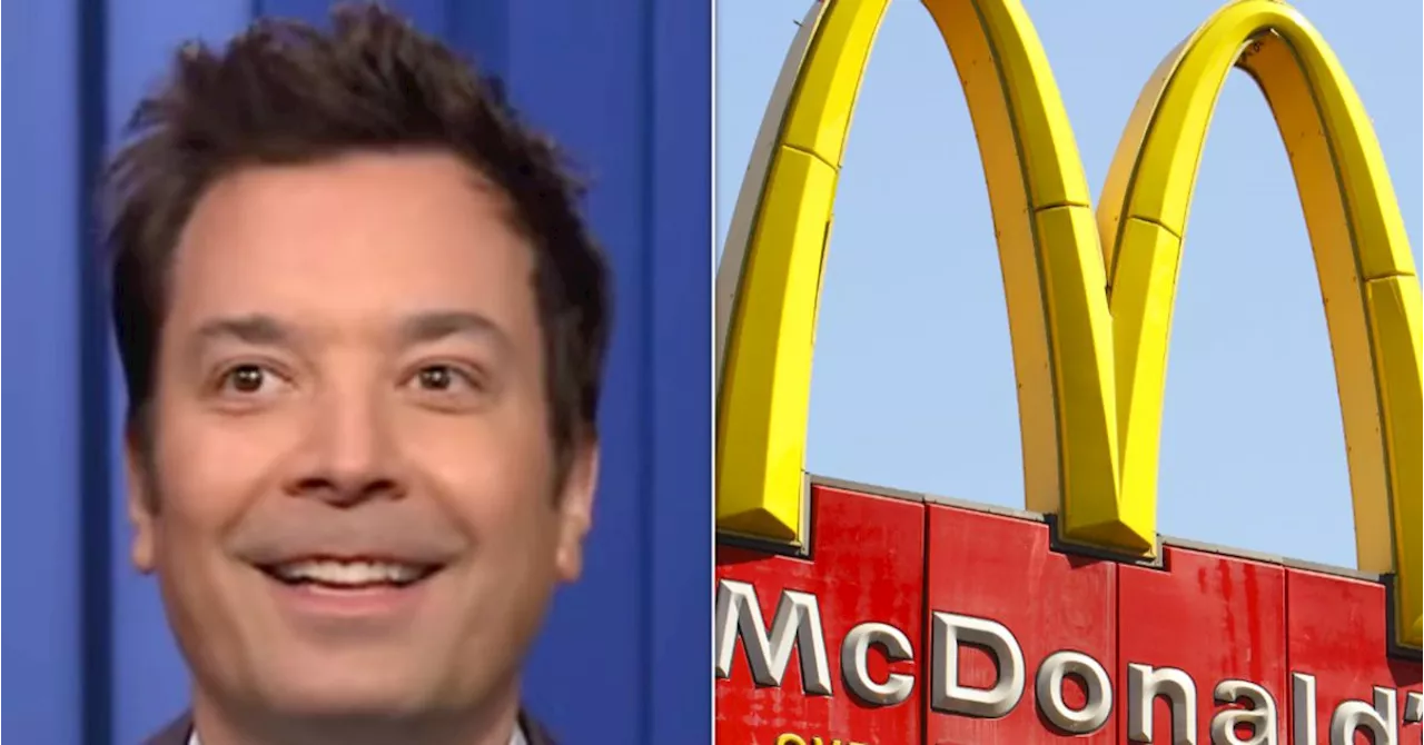 Jimmy Fallon Fries Trump With A McDonald's-Themed Legal Burn