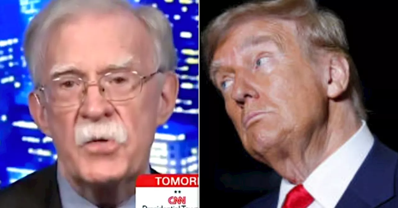 John Bolton Says Trump Isn't A Fascist, But It's All Part Of A Snarky Insult