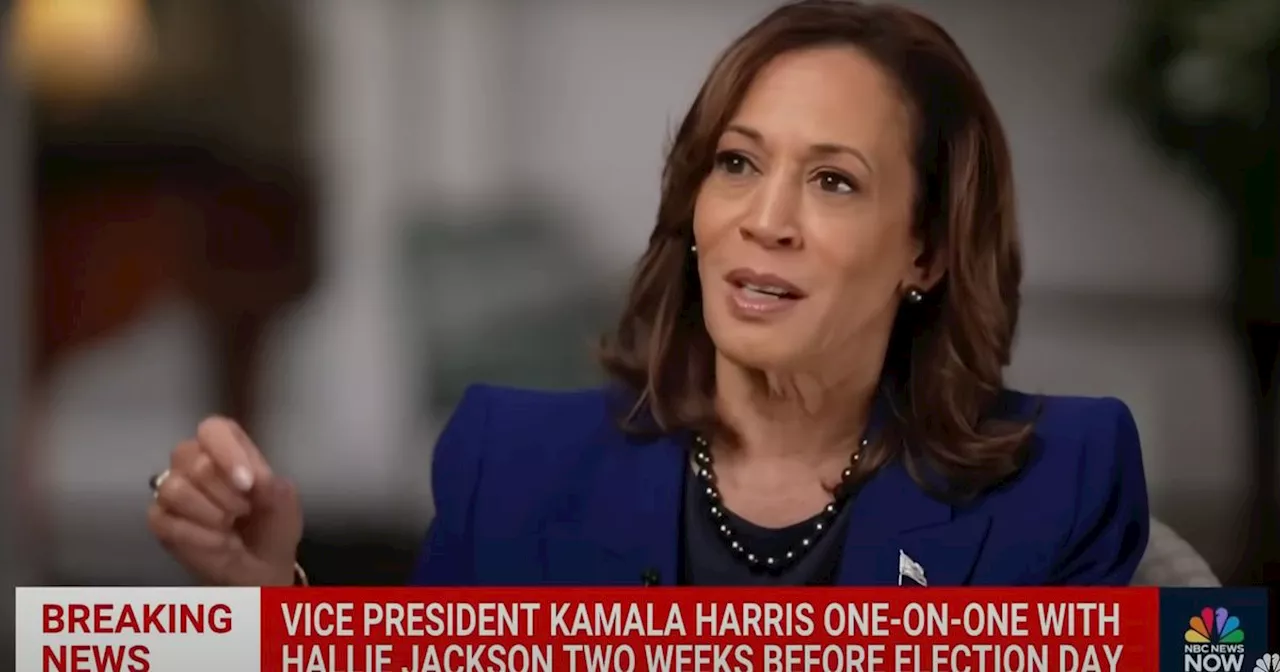 Kamala Harris Says America Is 'Absolutely' Ready To Elect A Female President