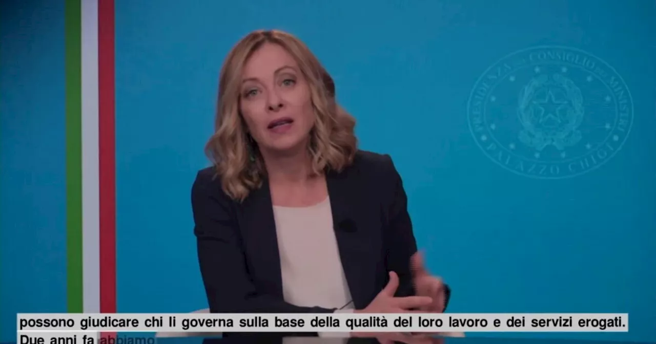 Colle, Report, chat e Marina Berlusconi: tutti i sospiri di Meloni