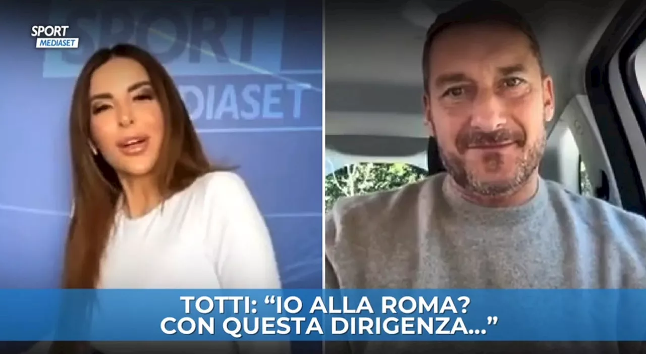 Totti e Marialuisa Jacobelli, quando si sono conosciuti? Lei lo intervistò 7 mesi fa dopo le polemiche su Dyba