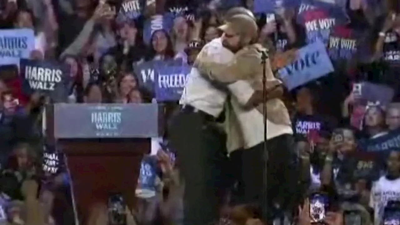 Eminem y su abrazo con Obama para acercar el voto de Míchigan