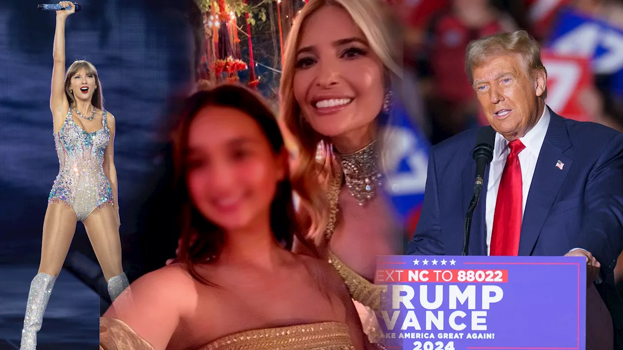 La nieta de Donald Trump traiciona a su abuelo antes de las elecciones: va al concierto de Taylor Swift