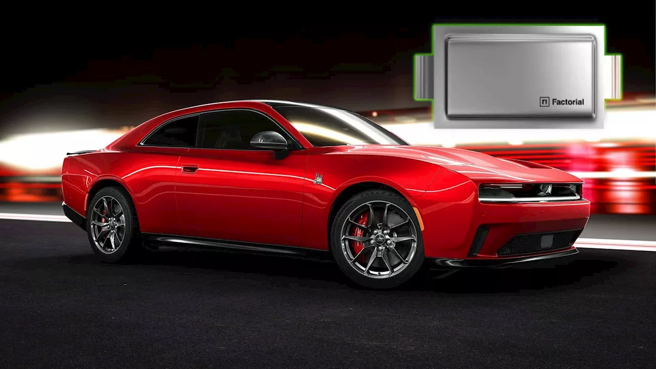 The Dodge Charger Daytona Is Getting Solid-State Batteries