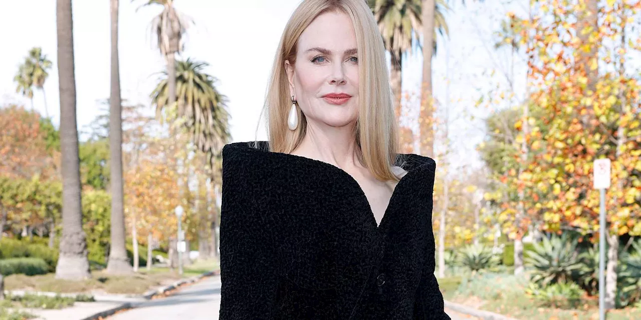 Nicole Kidman Had to Pause Filming 'Babygirl' for a Very NSFW Reason