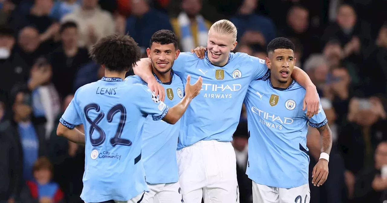 Five-star Man City Run Riot As Haaland Hits Double In Sparta Prague ...