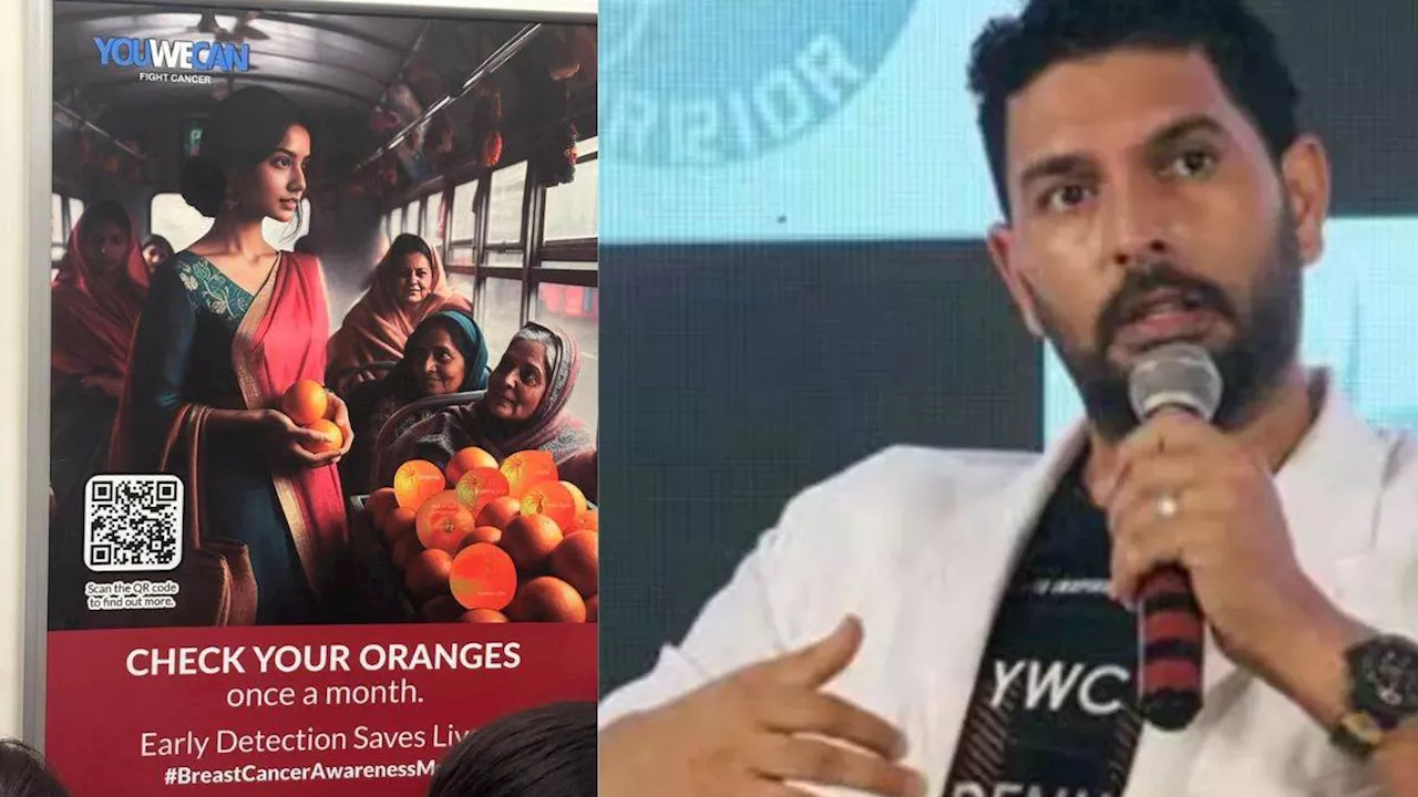 ब्रेस्‍ट कैंसर को लेकर जागरूक करना Yuvraj Singh को पड़ गया भारी, विवादित पोस्‍टर पर मचा घमासान