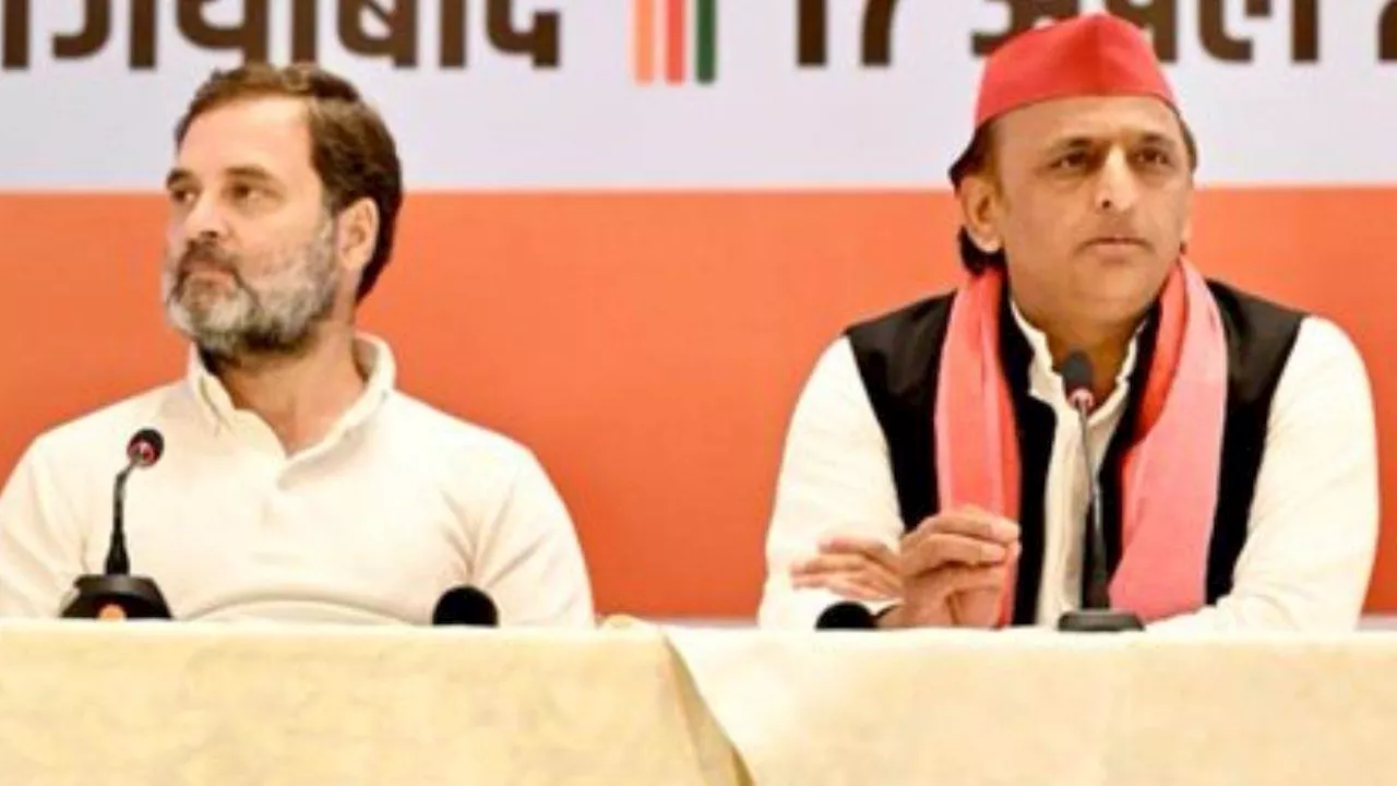 यूपी उपचुनाव को लेकर सीटों के बंटवारे में फंसी सपा-कांग्रेस, दिल्ली में आज बैठक के बाद साफ होगी तस्वीर