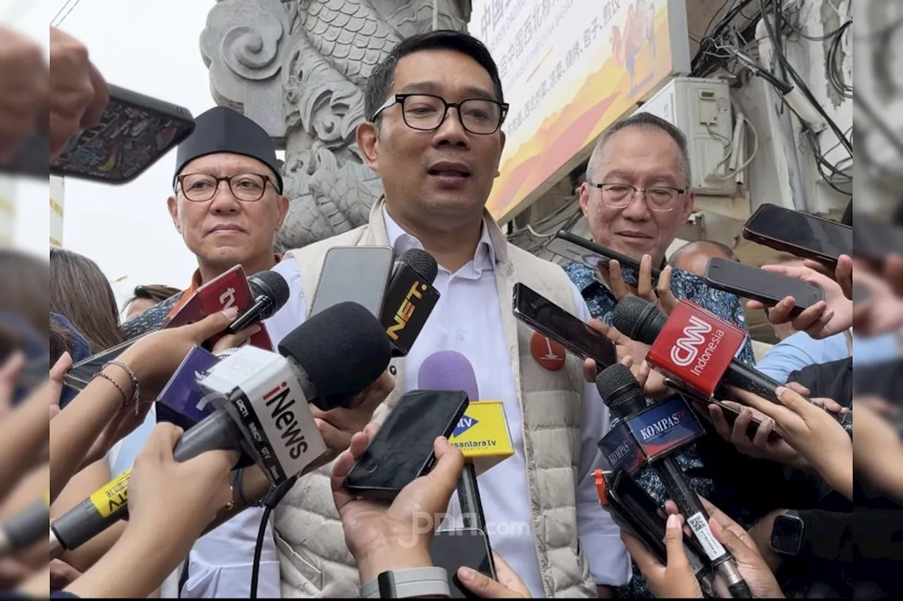 Inilah Janji Ridwan Kamil kepada Warga Tionghoa di Glodok