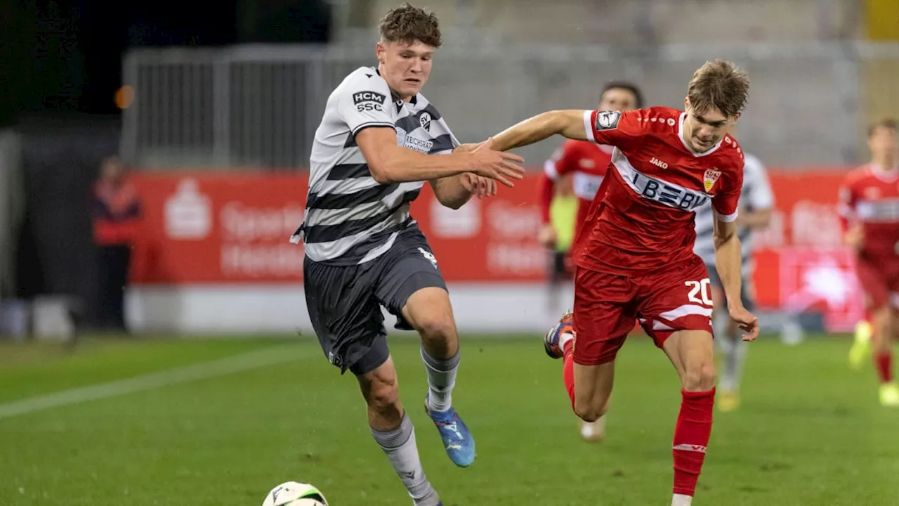 SV Sandhausen spielt nur 1:1 gegen Stuttgart II