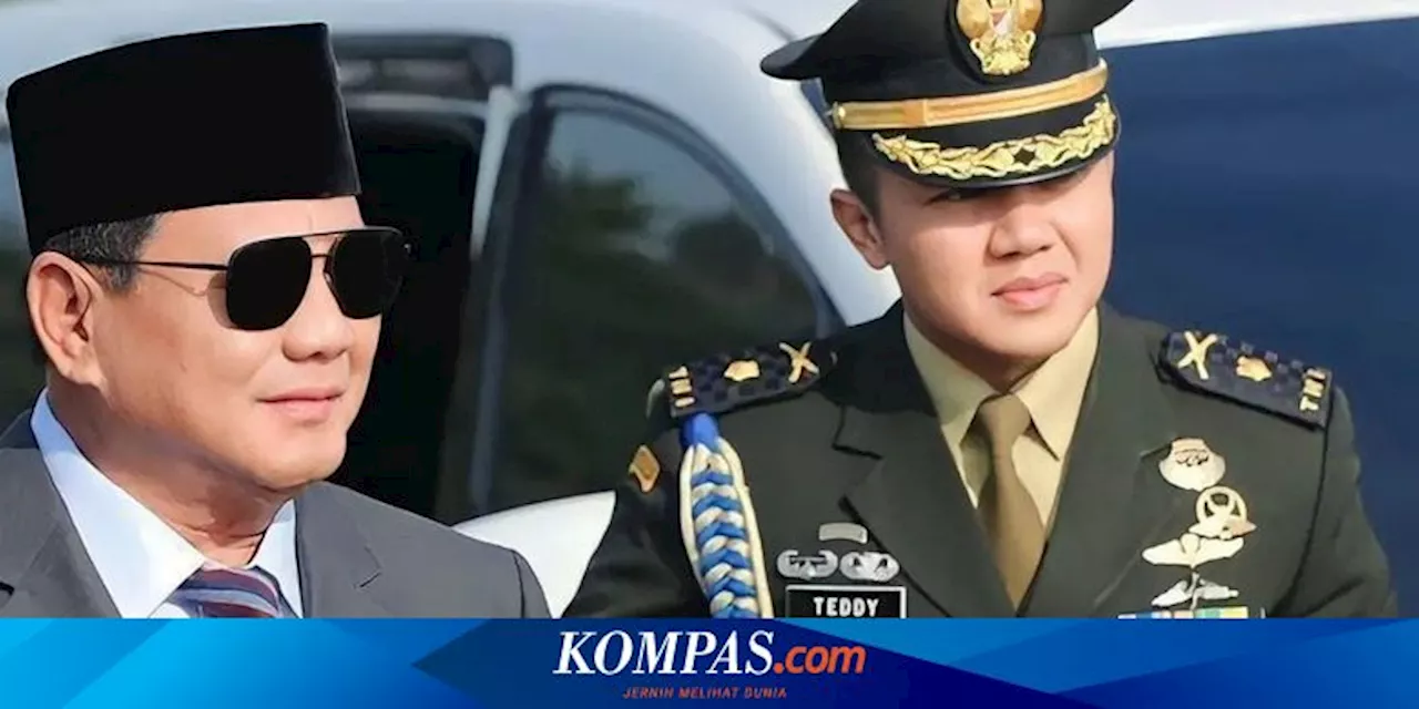 Jadi Sekretaris Kabinet Prabowo-Gibran, Ini Besaran Gaji Mayor Teddy