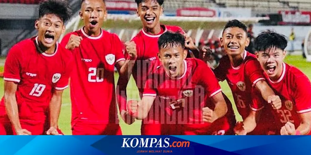 Jadwal Lengkap Indonesia di Kualifikasi Piala Asia U17 2025