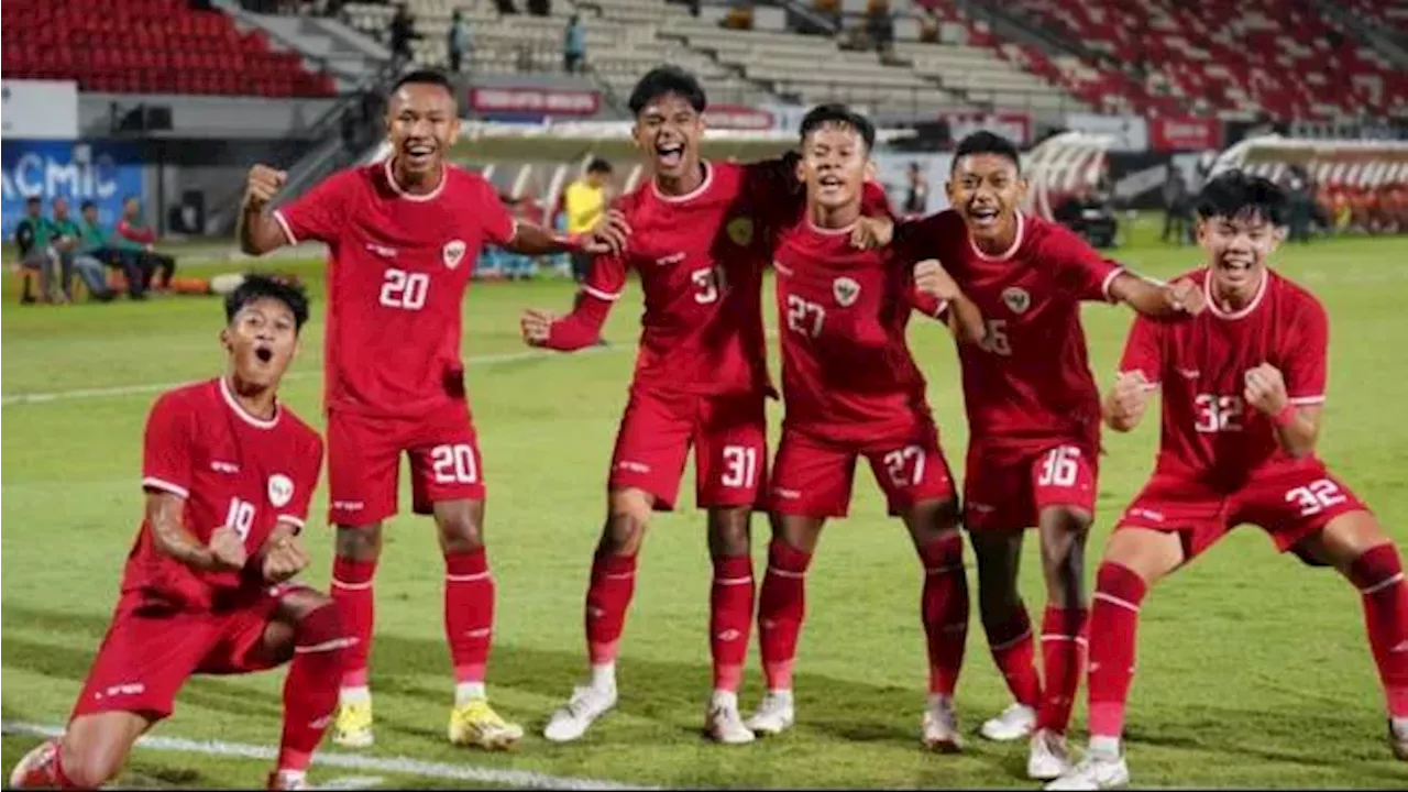 Link Live Streaming Timnas U17 Indonesia vs Kuwait, Kick-off Jam 21.30 WIB