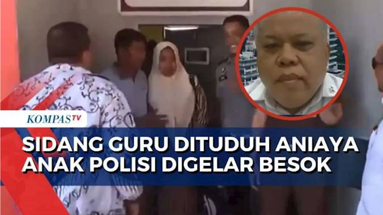 Sidang Guru Dituduh Aniaya Anak Polisi Digelar Besok, Ini Kata Kapuspenkum Kejagung