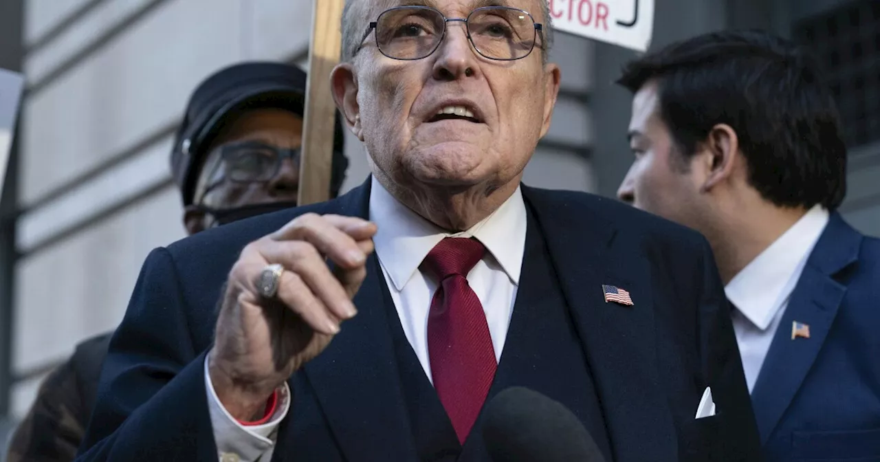 Rudy Giuliani ordered to turn over NYC apartment, 26 watches to Georgia election workers