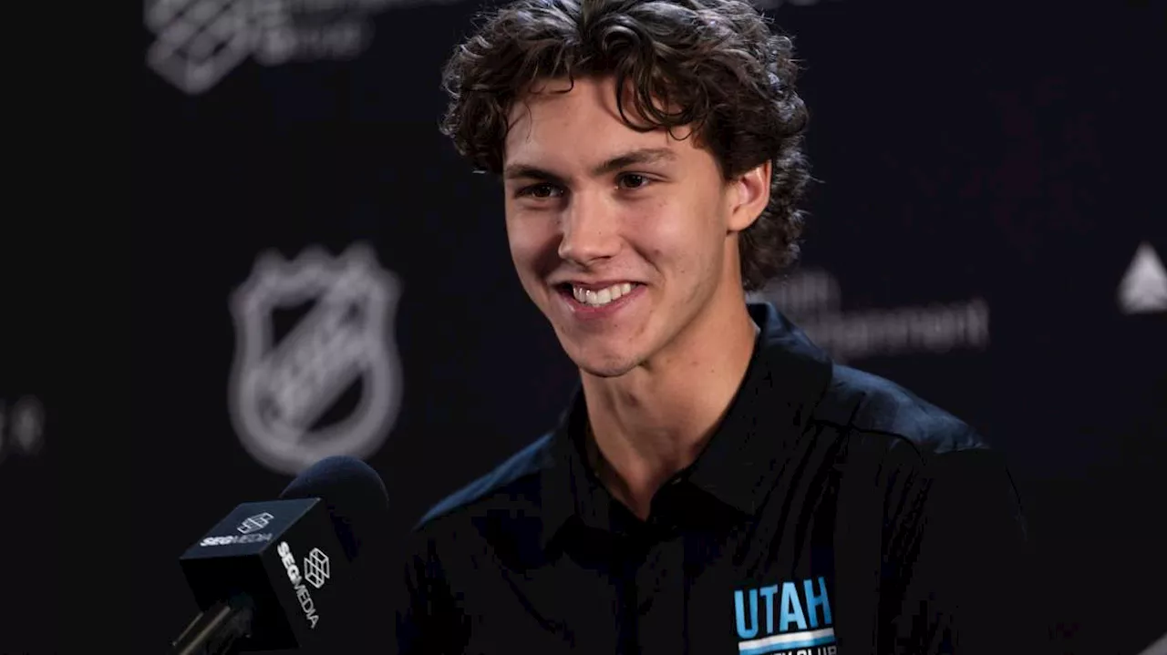 'A dream coming true': One of Utah Hockey Club's top prospects called up to NHL