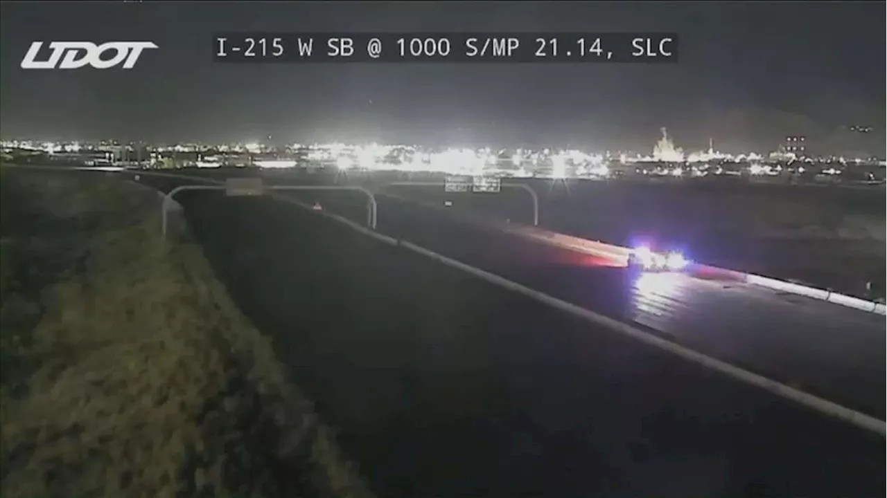 Police tight-lipped about suspicious item that prompted brief overnight closure on I-215