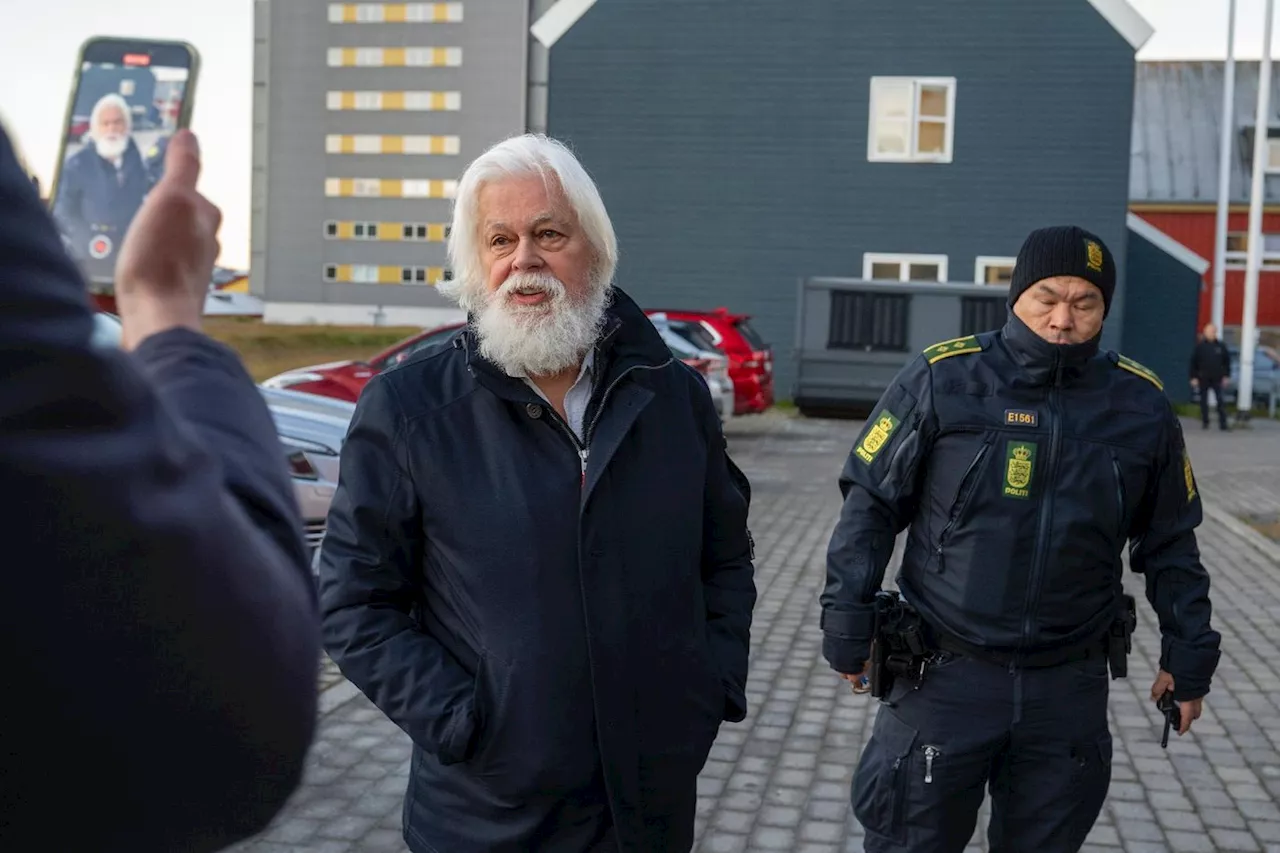 Nouvelle audience sur le maintien en détention du militant Paul Watson au Groenland