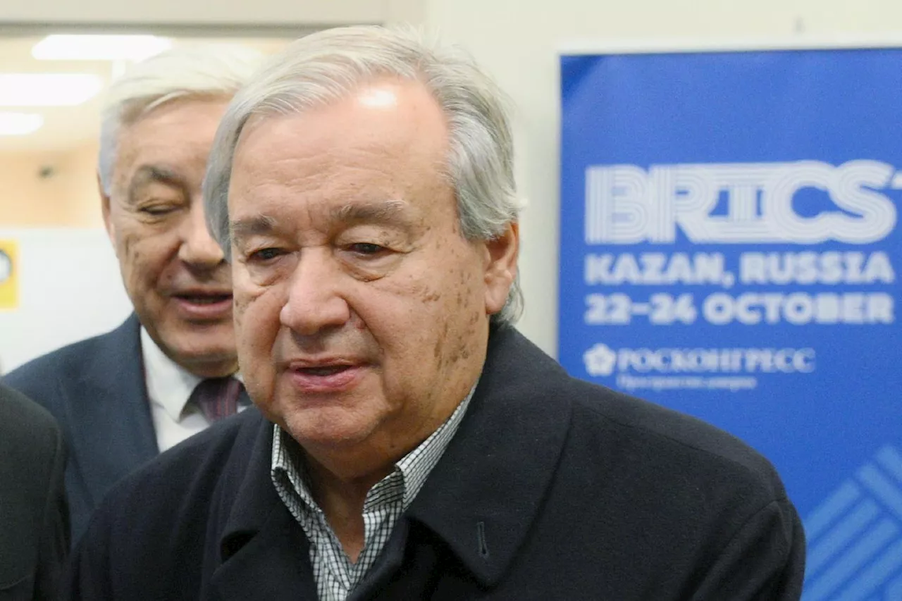 Sommet des Brics: Guterres à Kazan, Poutine poursuit son marathon diplomatique