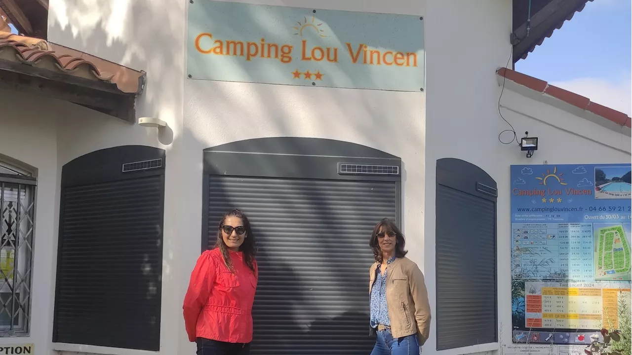 À Vallabrègues, Hélène Angulo et Myriam Girard ont quitté la direction du camping 'Lou Vincen'