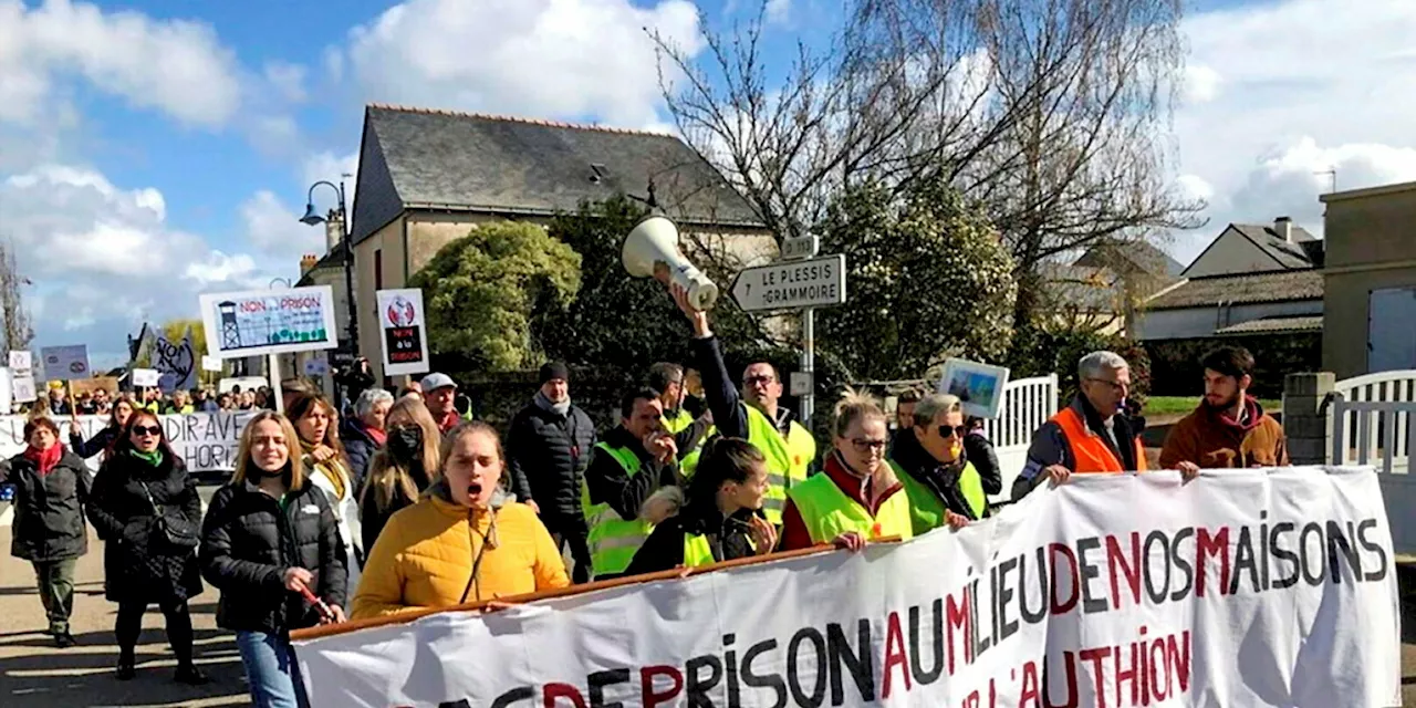  La future prison près d’Angers inquiète plus que jamais les riverains