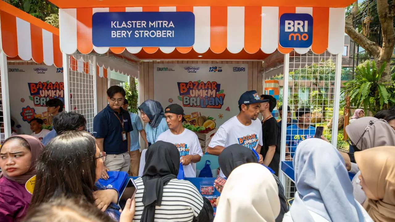 Bazaar UMKM BRILiaN Bantu Perluas Penjualan Usaha Prukades dan Klaster Usaha dari Berbagai Daerah