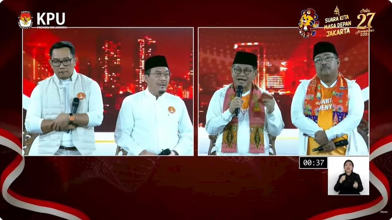 KPU Ubah Layout Panggung di Debat Kedua Pilgub Jakarta