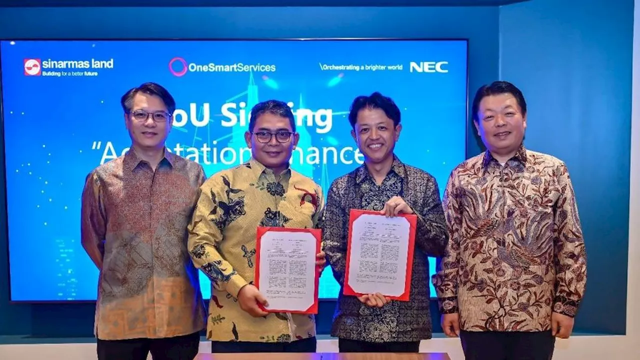 NEC Indonesia dan Sinar Mas Land Gandengan Kurangi Dampak Perubahan Iklim