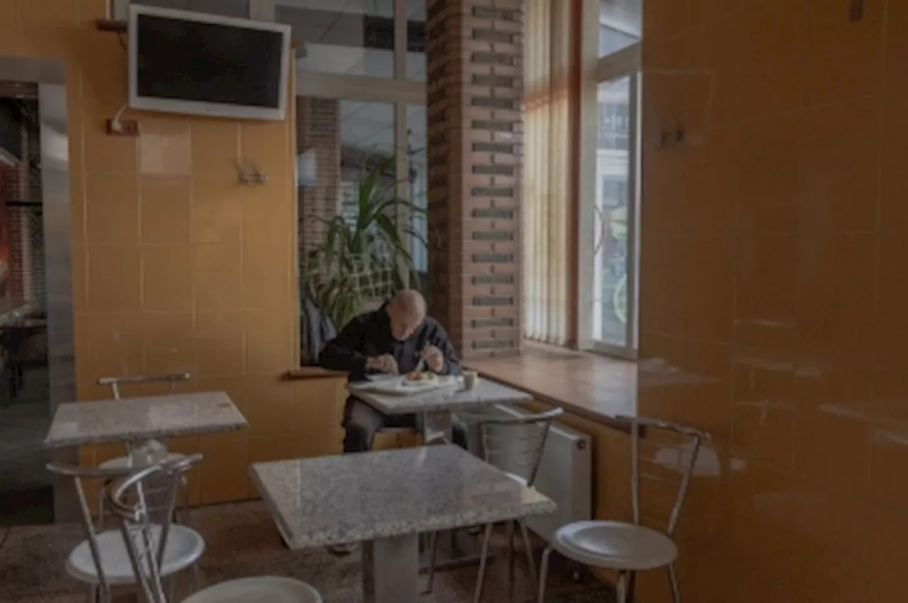 Amid war’s grip, frontline Ukraine cafe offers a refuge of normalcy and comfort for residents