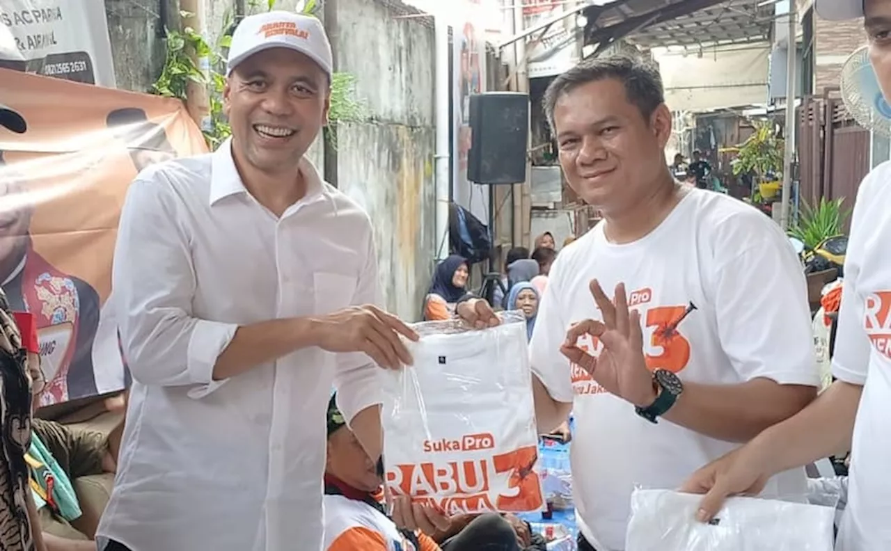 Pram-Rano Ajak Warga Jakarta Kawal Program Kerakyatan