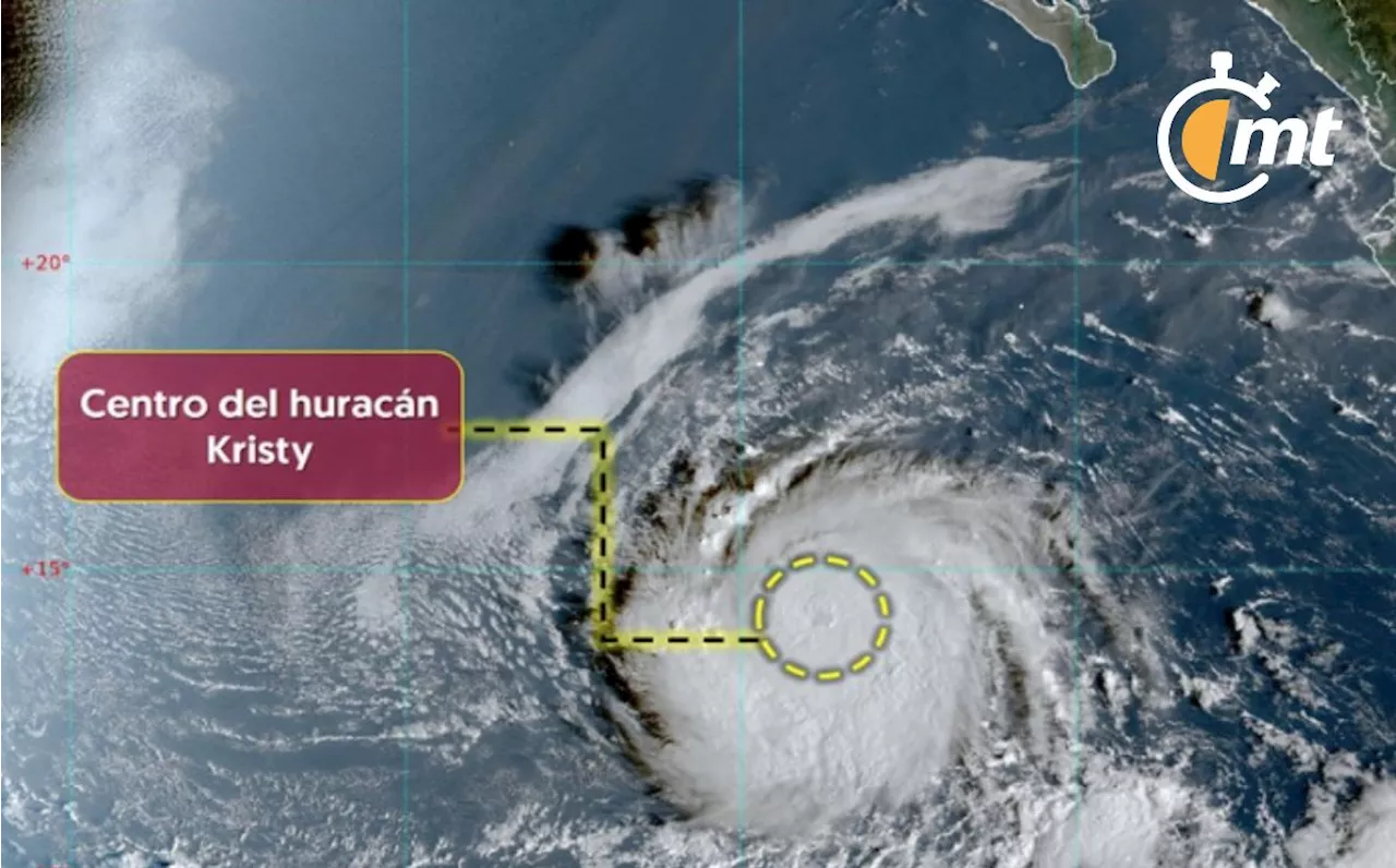 Trayectoria Huracán Kristy 2024: ¿qué estados afectará hoy 23 de octubre 2024?