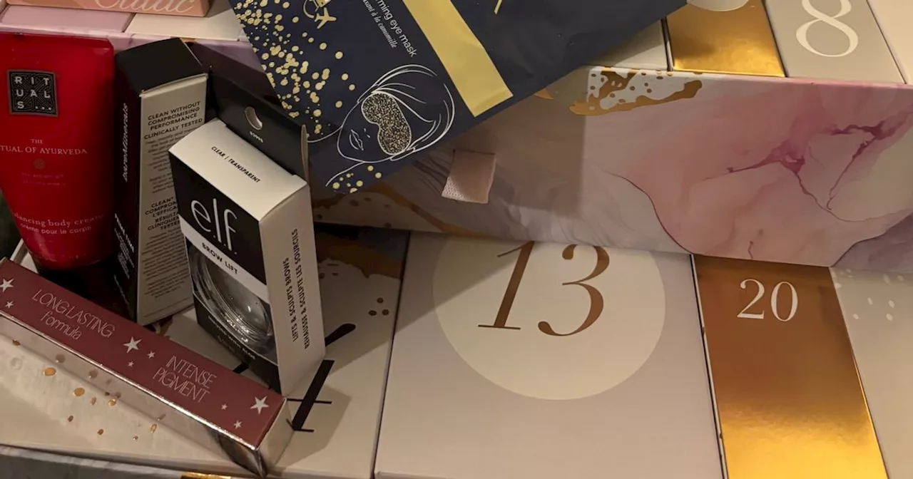 I unboxed everything inside the £70 GLOSSYBOX beauty advent calendar worth £585