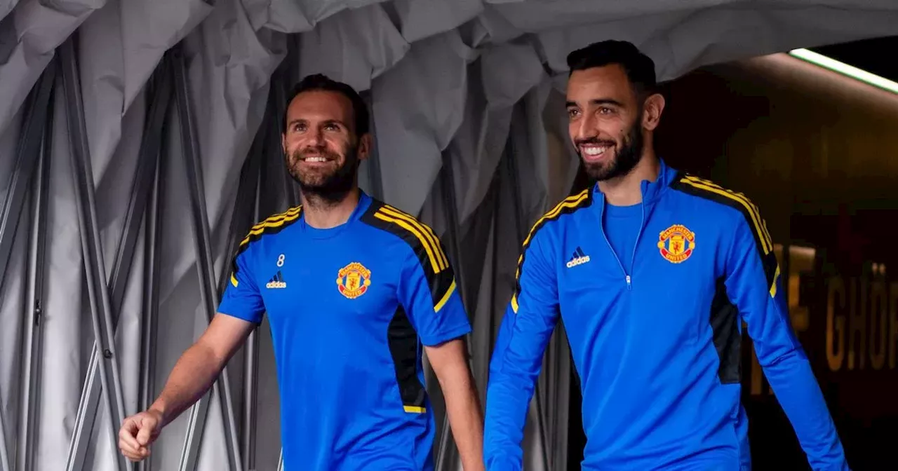 Man Utd captain Bruno Fernandes sends perfect four-word message to Juan Mata