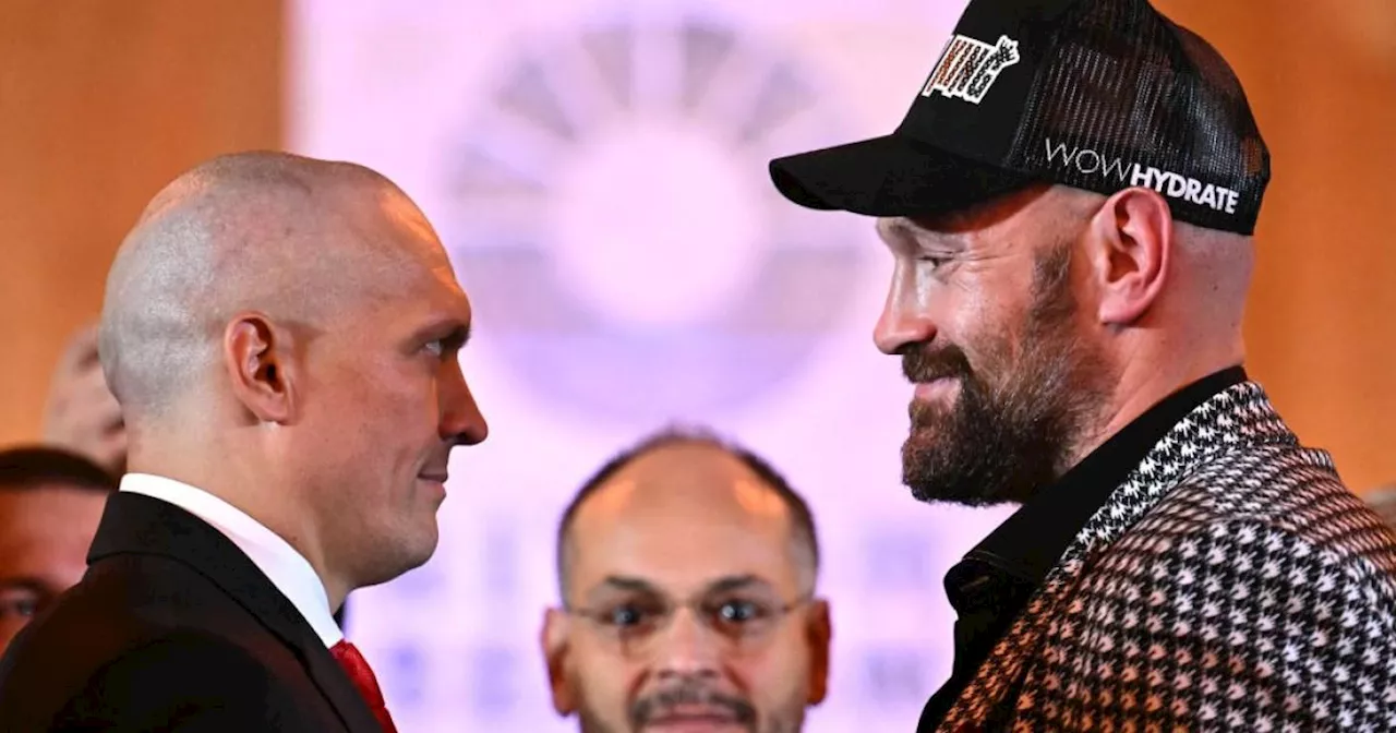 Tyson Fury and Oleksandr Usyk slammed over 'painful' press conference