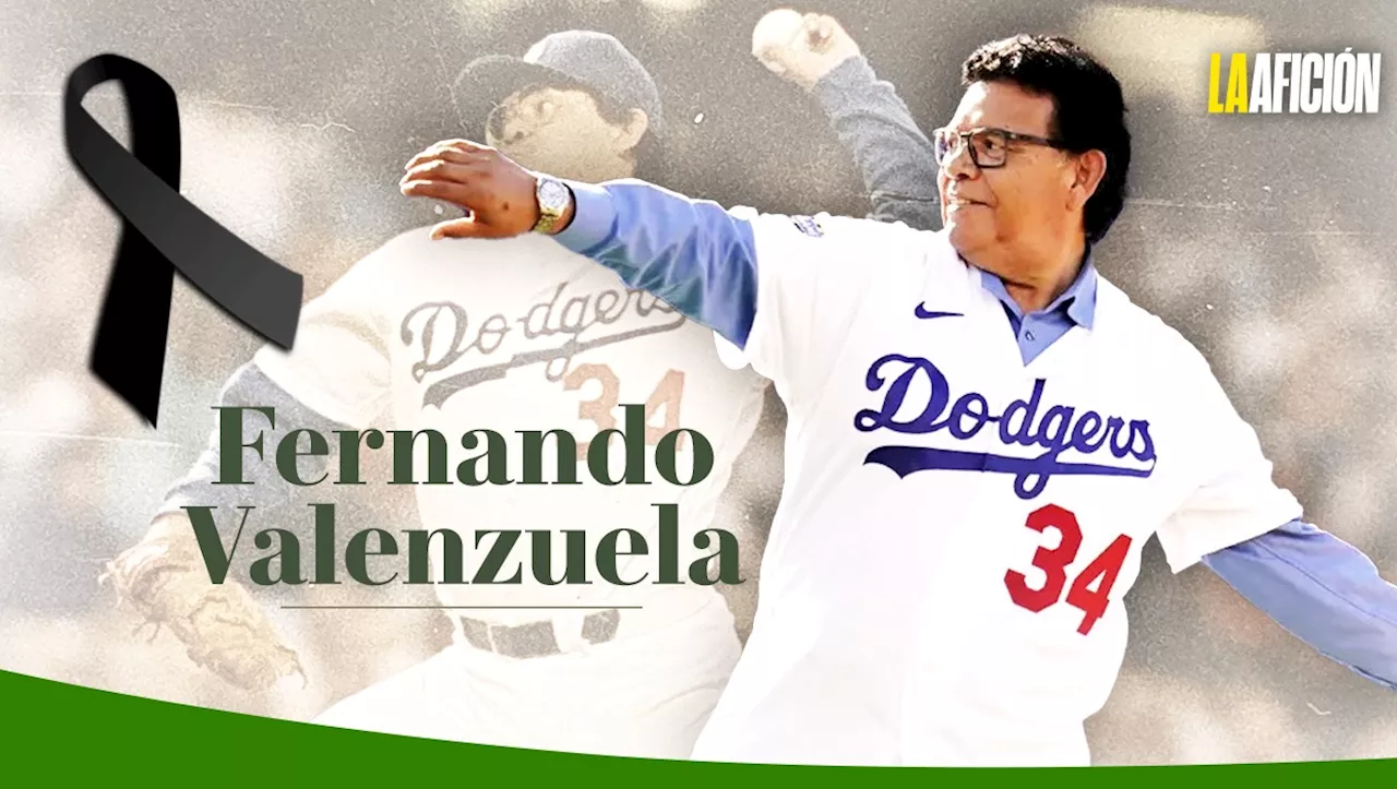 Muere Fernando Valenzuela, ex beisbolista mexicano y leyenda de los Dodgers