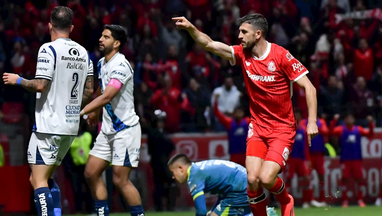 Toluca le propina una goleada al Puebla para subir al subliderato del Apertura 2024