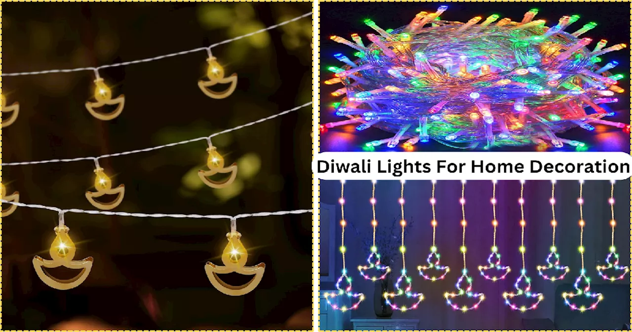 Amazon Sale Offers: घर को पूरी तरह सजा देंगी ये Diwali Lights, धमाकेदार छूट पर फटाफट हो रही हैं थोक में ऑर्डर