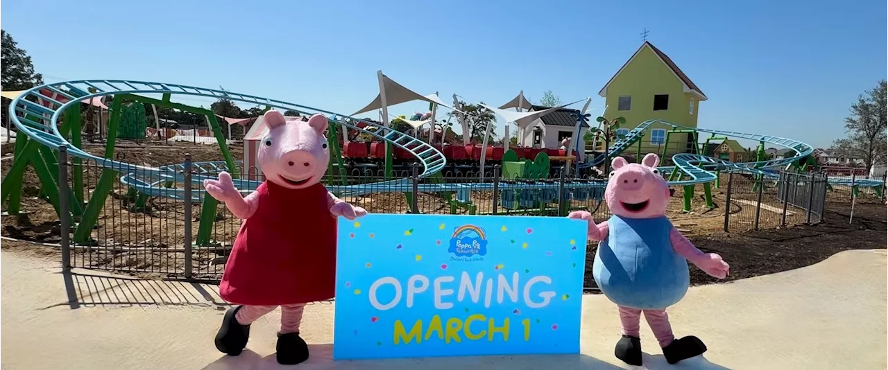 Peppa Pig Theme Park announces North Texas grand opening date