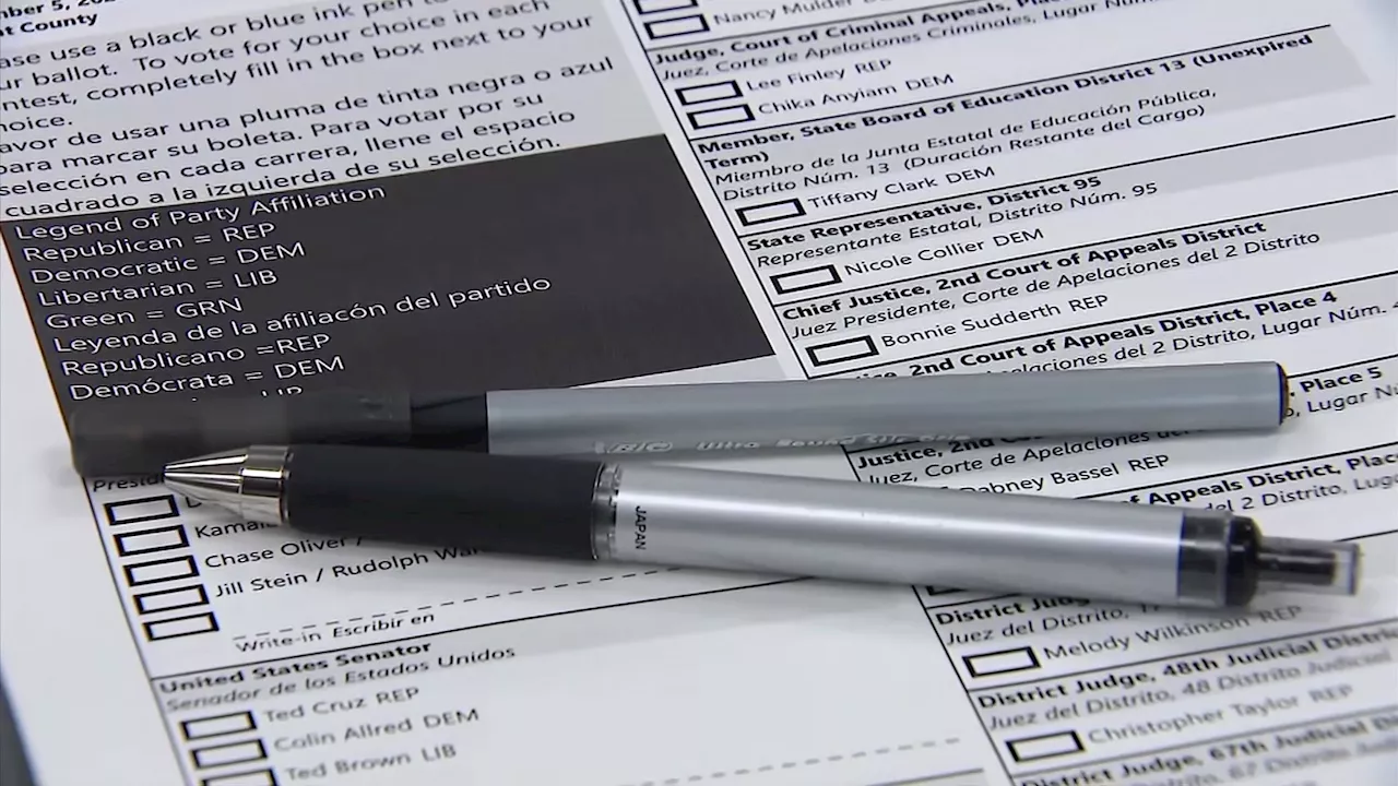 Tarrant County officials clear up ballot controversy