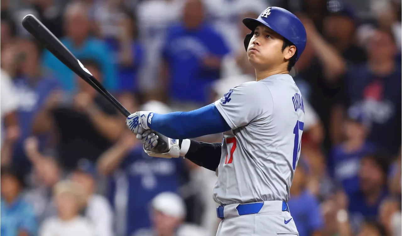 Shohei Ohtani makes history again as 50/50 ball sells at auction for $4.3 million