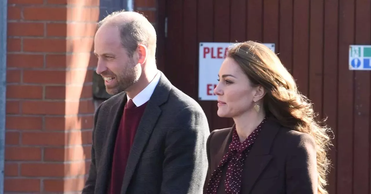 Moment 'shaking' Kate Middleton is supported by William with sweet gesture