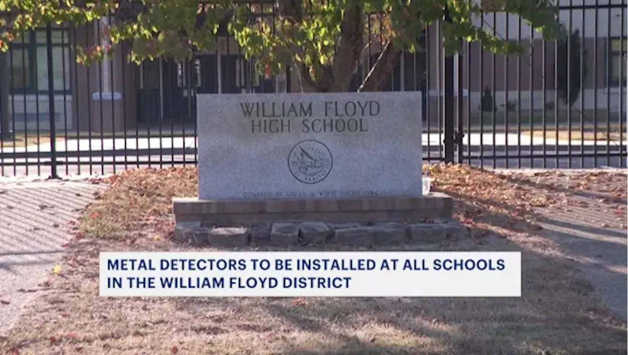 William Floyd School District to install metal detectors at all K-12 schools in district