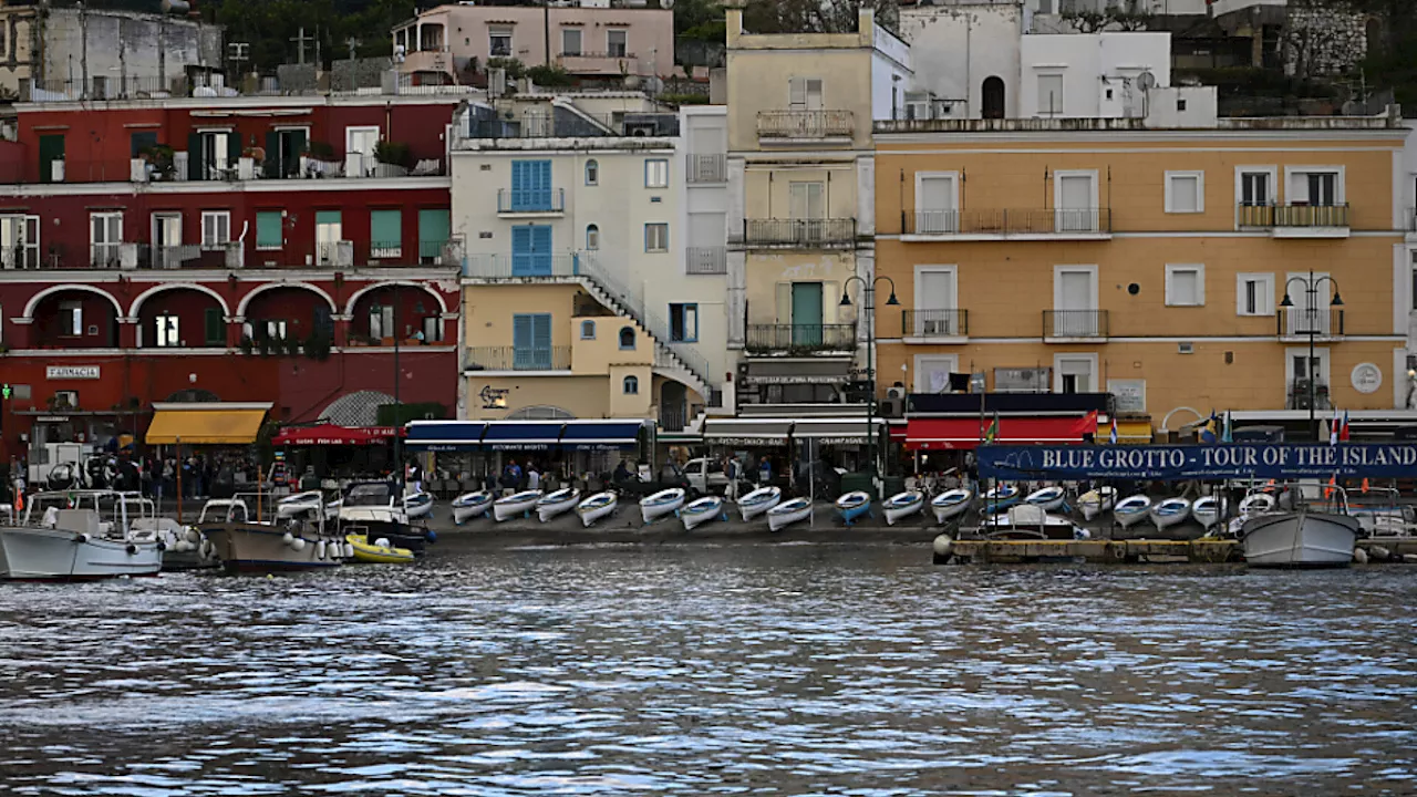 Capri will Zahl der Fährenankünfte auf der Insel halbieren