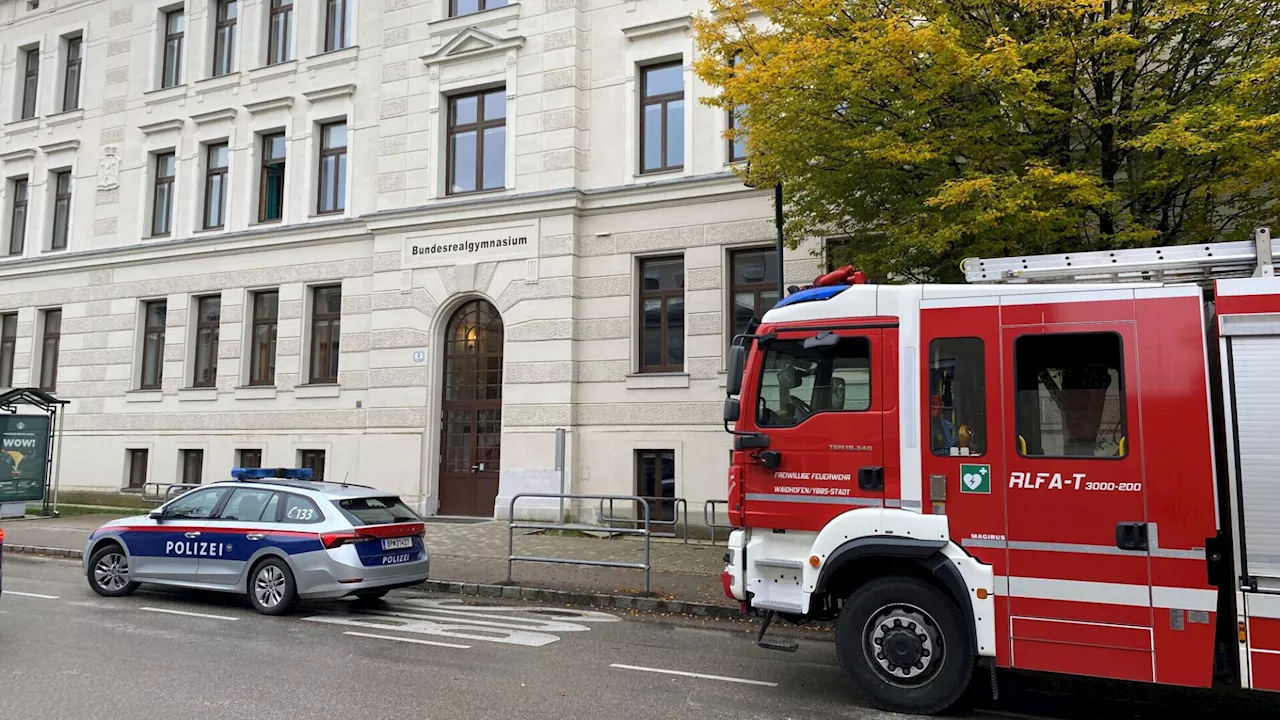 Explosionsgefahr an zwei Waidhofner Schulen ist gebannt